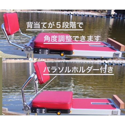 釣宝　DX小型アルミ釣り台｜kujirafc｜03