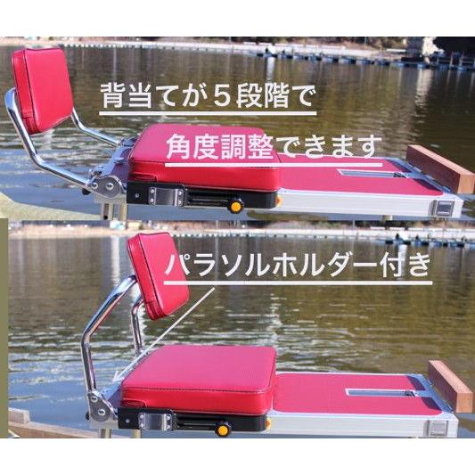釣宝 DX小型アルミ釣り台 : 鯨ヶ池FCフィシングセンター - 通販 釣宝 DX小型アルミ釣り台 : 鯨ヶ池FCフィシングセンター - 通販