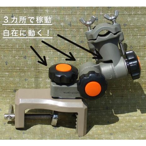 ダイキャスト自在パラソル万力と釣宝100ストレートタイプ！ : 鯨ヶ