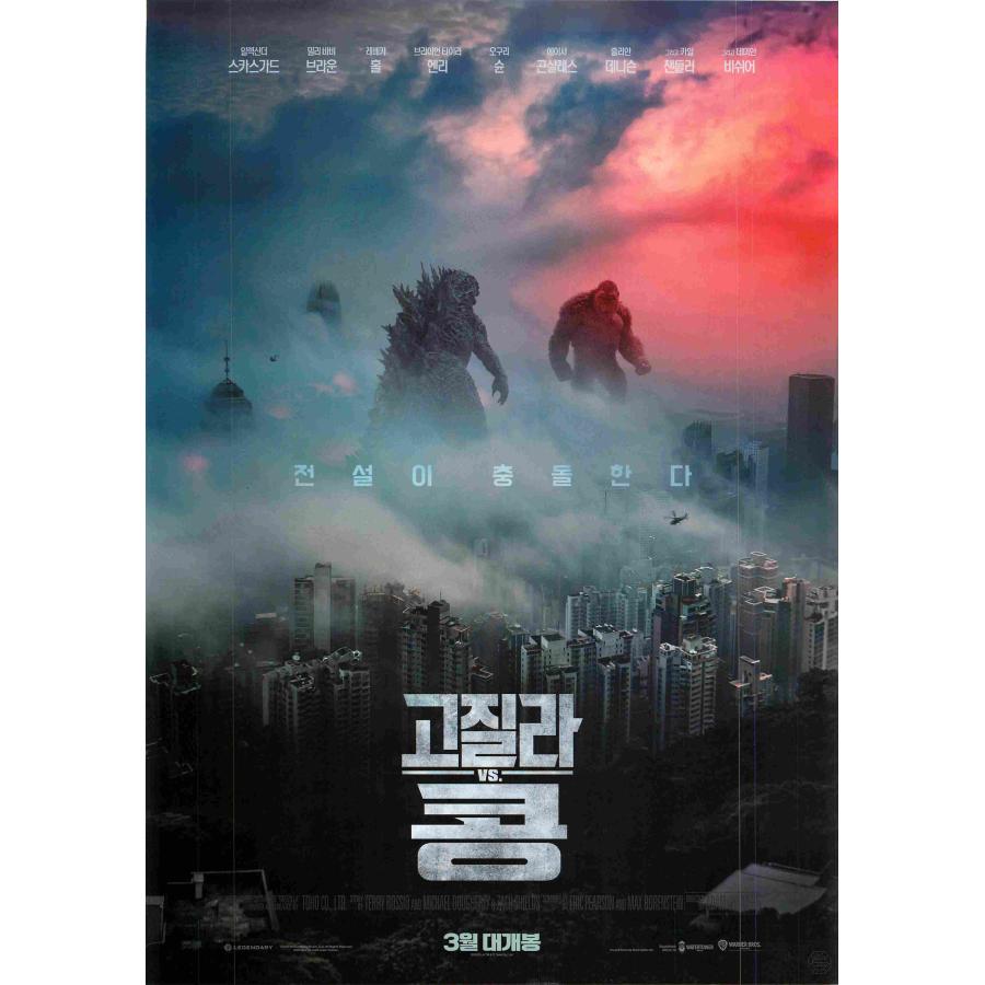 雑誌 GODZILLA vs KONG パンフレット A4サイズ
