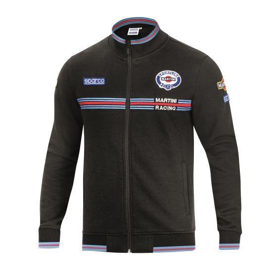 Sparco スパルコ Martini Racingフルジップスウェットシャツ【 フリース パーカー かっこいい 服 カジュアル メンズ 】