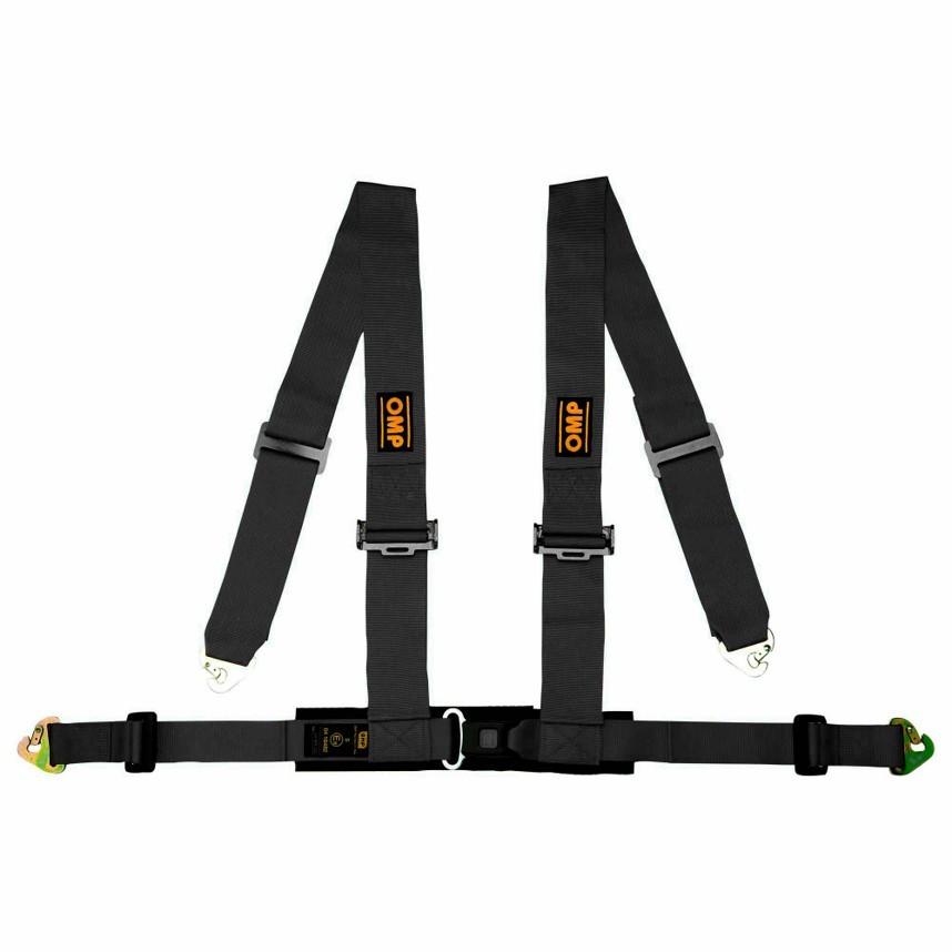 ☆【OMP】レーシング4Mハーネス ブラック オーエムピー OMP 4点