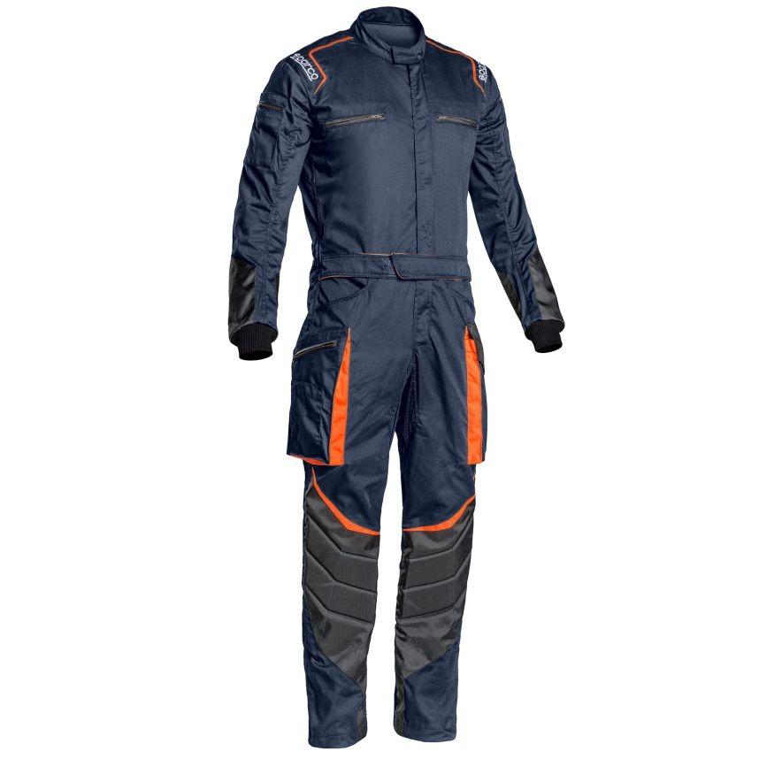 ☆【Sparco】MS-7メカニックスオーバーオール XL 青