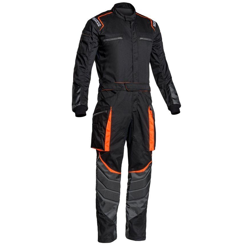 ☆【Sparco】MS-7メカニックスオーバーオール XXL ブラック