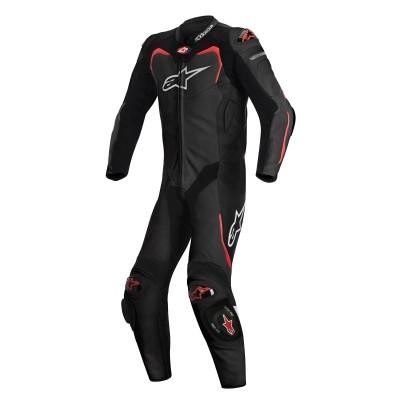 ☆【Alpinestars】Alpinestars GP Pro 1 Piece Leather Motorcycle Suit - Tech Air Bag Compatible Black / Red | UK 46 / Eur 56 スポーツ-その他の競技種目