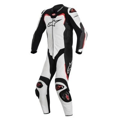 ☆【Alpinestars】Alpinestars GP Pro 1 Piece Leather Motorcycle Suit - Tech Air Bag Compatible White / Black / Red | UK 46 / Eur 56 その他-その他の競技種目