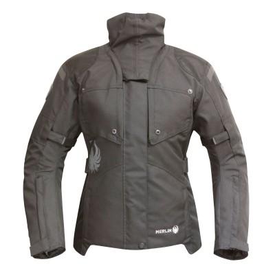 ☆【Merlin】Merlin Venus Outlast 3-In-1 Airbag Ready Ladies Textile Motorcycle Jacket　Black | UK 10 / Eur 38