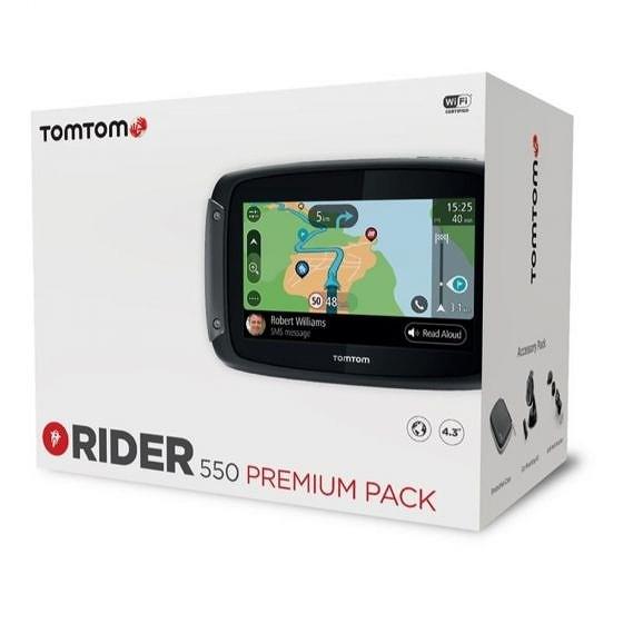 ☆【TomTom】Rider 550 Premium Sat Nav