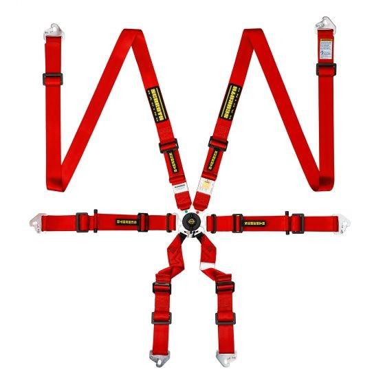 ☆【Schroth】Flexi 2x2ハーネス 赤　シュロス