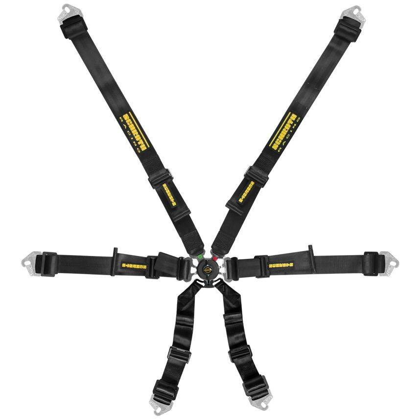 ☆【Schroth】Flexi 2x2ハーネス スピードイエロー シュロス