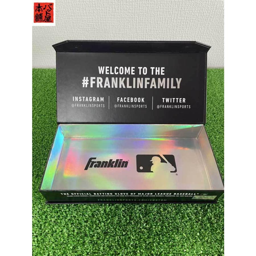 フランクリン Franklin 限定モデル Cfx Chrome Variosシリーズ フランクリンカスタム ブルー 野球 ホワイト ソフトボール バッティンググラブ 値段が激安