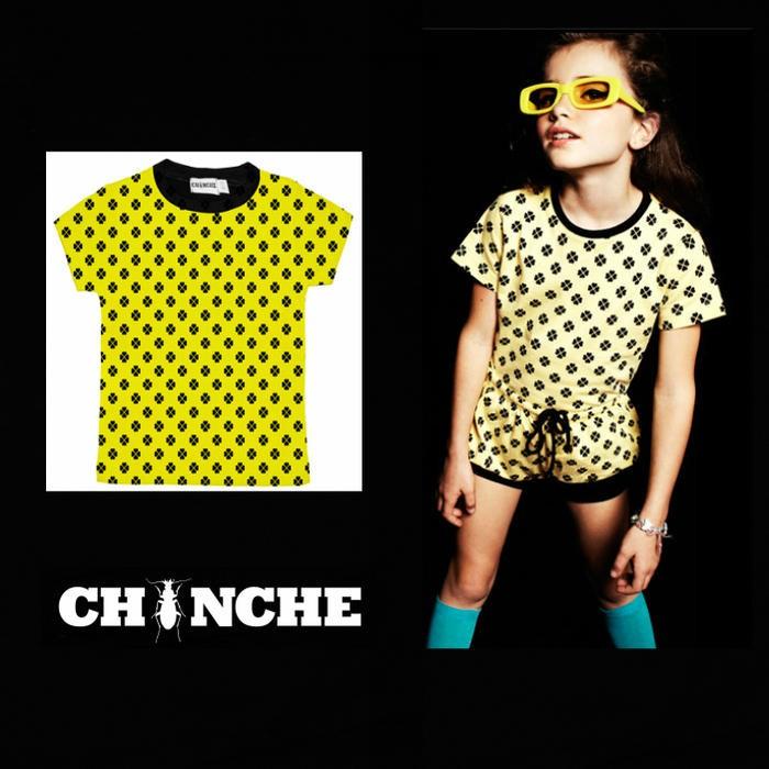 チンチェ Chinche スペインブランド クローバーtシャツ ベビー キッズ 90cm 100cm 110cm 1cm 130cm 140cm 子供服 Ch9123k 07 02ye Ku Kids Style 通販 Yahoo ショッピング