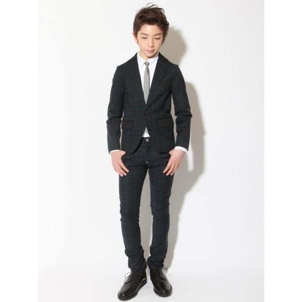 子供服 男の子 スーツ ジュニア フォーマル 卒業式 スーツ ブラック  