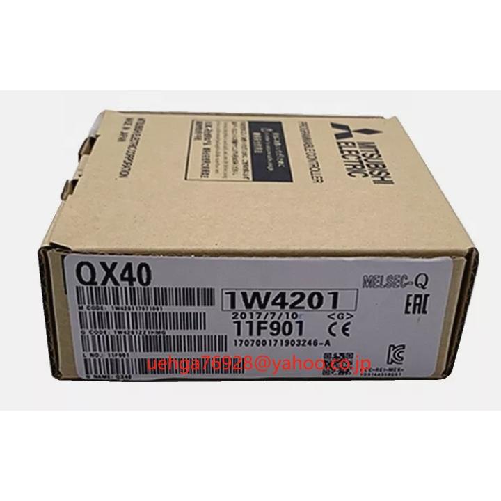 三菱電機 - QX40   入力カード　 三菱電機　 3個 三菱電機 QX40 DC入力ユニット（プラスコモンタイプ） Qシリーズ