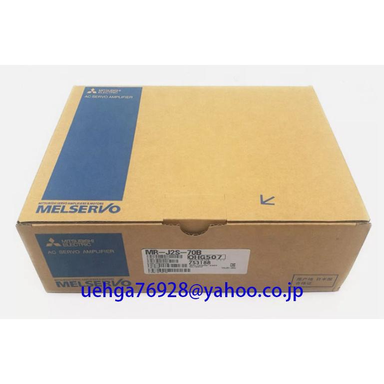 新品 三菱電機 MR-J2S-70B ACサーボアンプ 【可】【初期不良保証