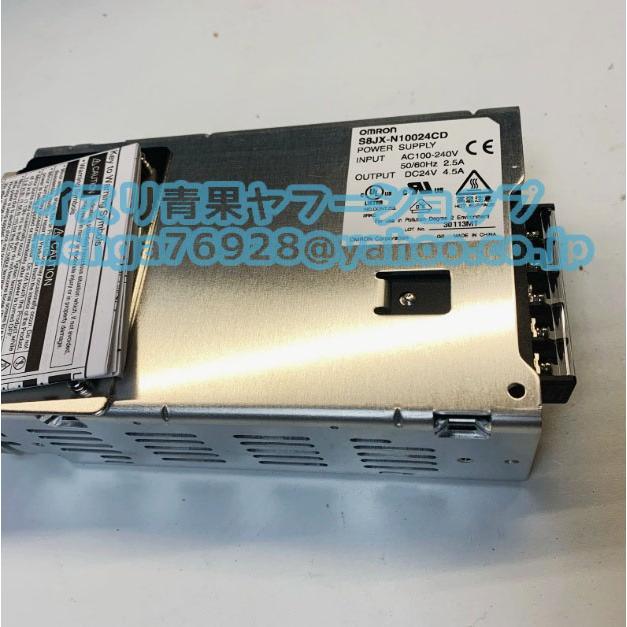 安定化電源　オムロン　24V S8JX-N10024C 新品 OMRON オムロン S8JX-N10024CD 24VDC 4.5A スイッチング電源