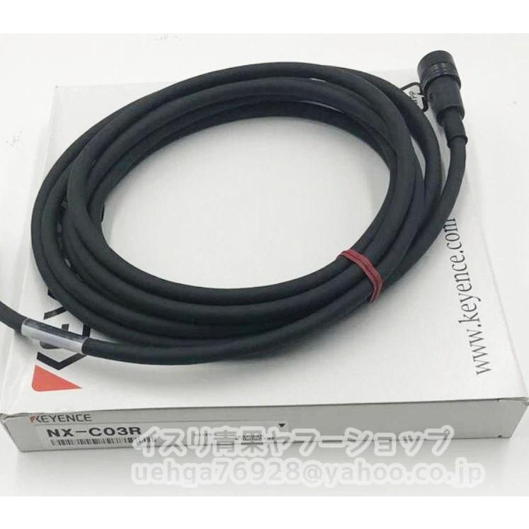 新品 KEYENCE キーエンス NX-C03R 延長ケーブル 3m 丸コネクタ 12ピン