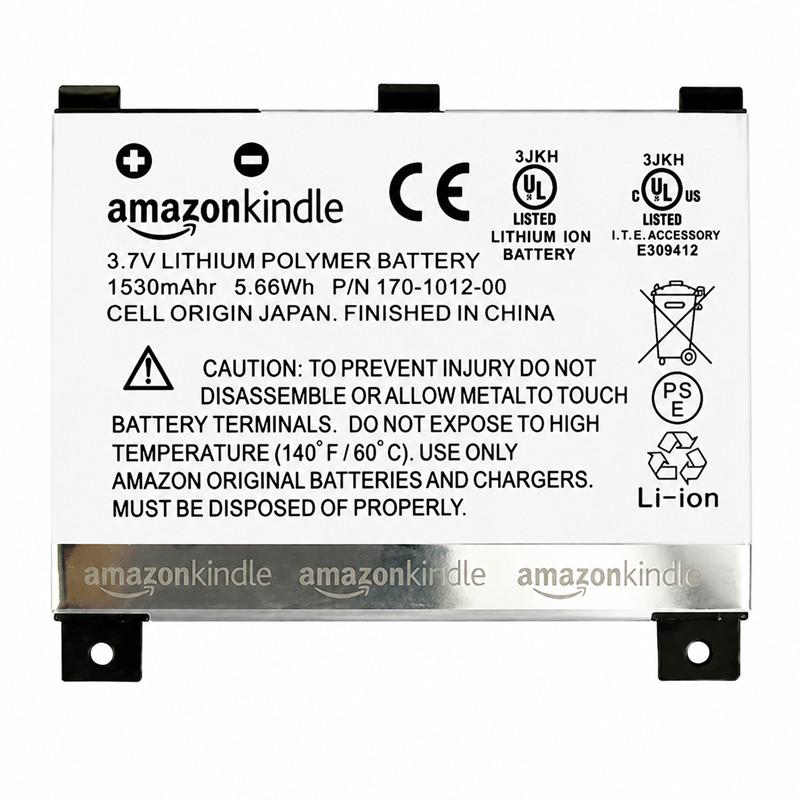 Kindle 美品・ほぼ未使用｜バッテリー100％｜付属品あり 純正同等 Amazon S11S01B 対応 Kindle 2 DX DXG 電池パック 交換用