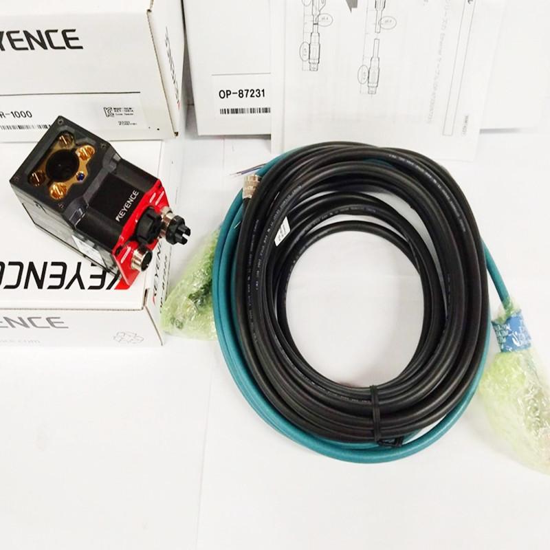 新品 KEYENCE キーエンス SR-1000 + OP-87225 OP-87231バーコード/2次元コードリーダ+制御ケーブル ...