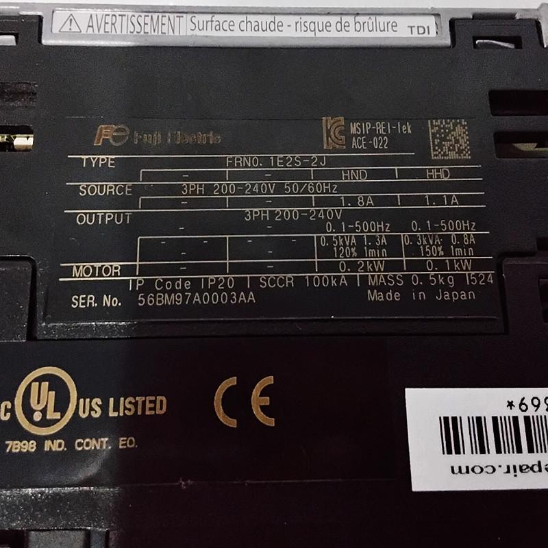 新品 FUJI 富士電機 FRN0.1E2S-2J FRN0.1E1S-2J 0.1KW 220V 