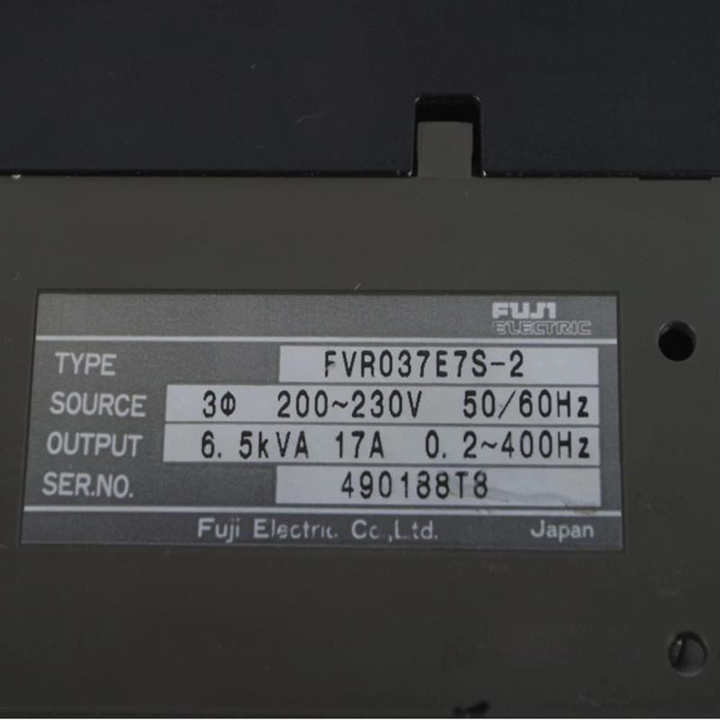 新品 FUJI 富士電機 FVR037E7S-2 3.7KW 220V インバーター【不良保証 