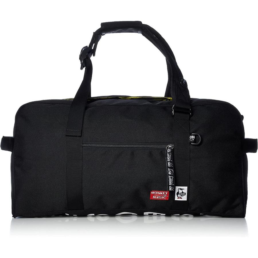 Monkey チャムス Magic Boston ショルダーバッグ Black ククルむん 2way ショルダーバッグ メンズファッション 21 2way Chums