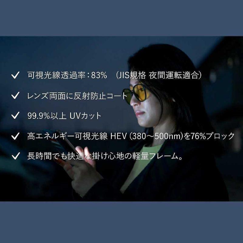 Bw 021 夜釣り Yellow ナイトグラス ククルむん マットブラック Bunny Bw 0214y Bw 0214y Yellow Walk バニーウォーク Bw 021 夜間運転