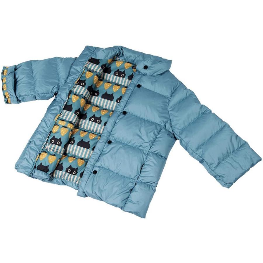 西川 ダウンジャケット レディースフリーサイズ 洗える マタノアツコ Meme いちご ホワイトダウン ふわふわ ふんわり やわらか ブルー Ks9 どてら 半纏 ちゃんちゃんこ Gvcal Com