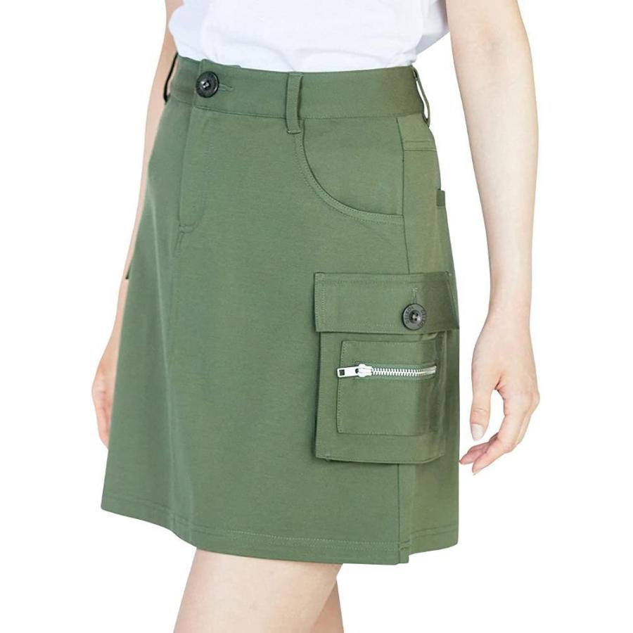 7555 Kha L ゴルフ 後ろポケットストレッチカーゴスカート カーキ レディース Gysならショッピング ランキングや口コミも豊富なネット通販 更にお得なpaypay残高も スマホアプリも充実で毎日どこからでも気になる商品をその場でお求めいただけます スポーツ