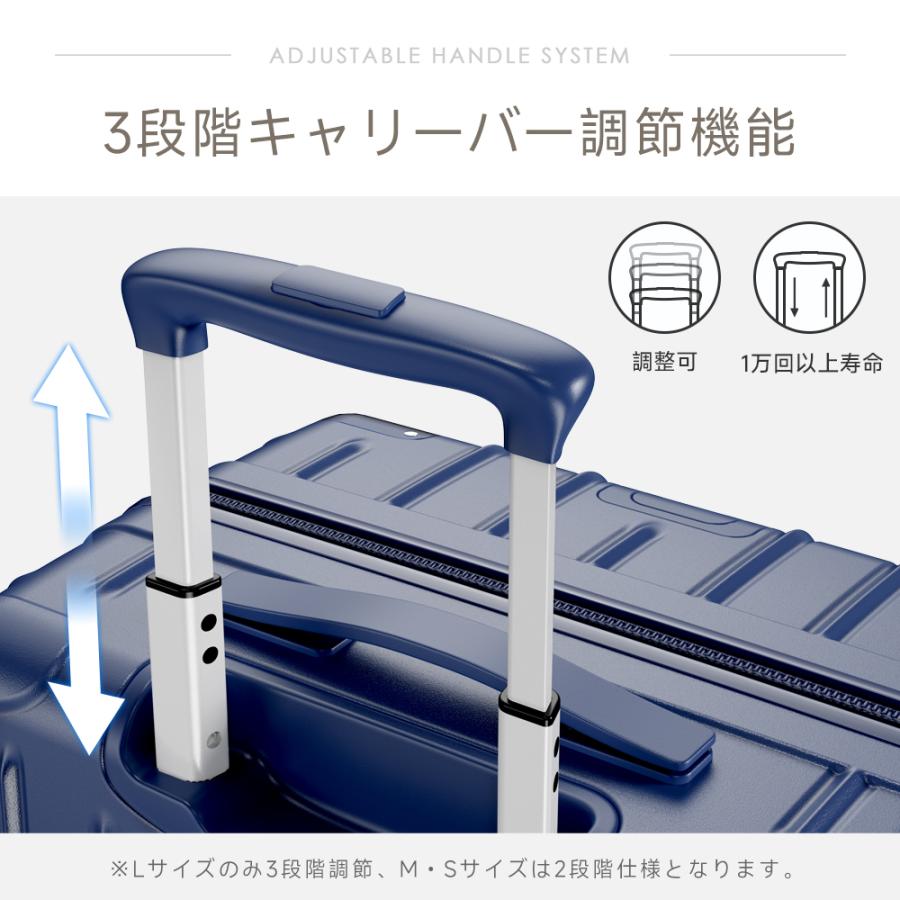 BARGOCH スーツケース 機内持込み キャリーケース 軽量 大型 静音 耐