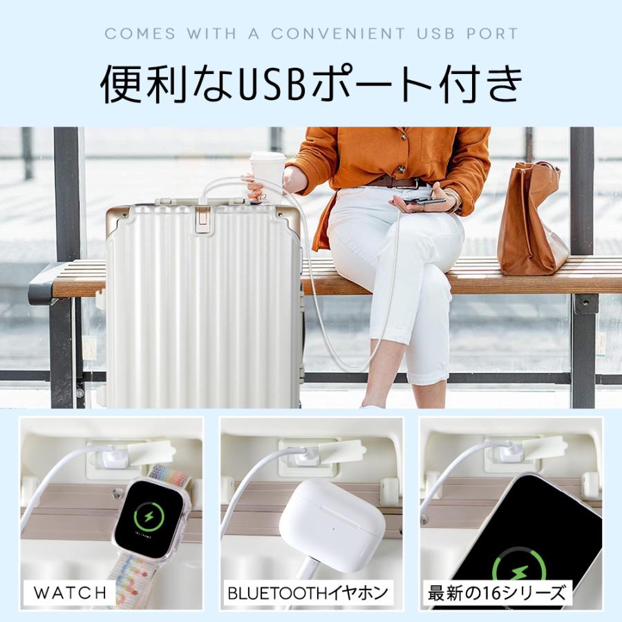 BARGOCH 【レビュー特典】 スーツケース キャリーケース 機内持ち込み