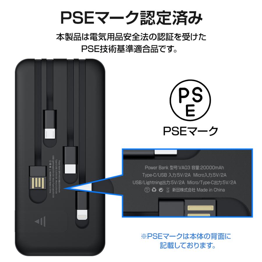 【防災備品】 モバイルバッテリー 超大容量 20000mAh ソーラーバッテリー充電器 5台同時充電 ライト付き ソーラー充電器 ケーブル内蔵 防災用品 残量表示｜kukuya｜18