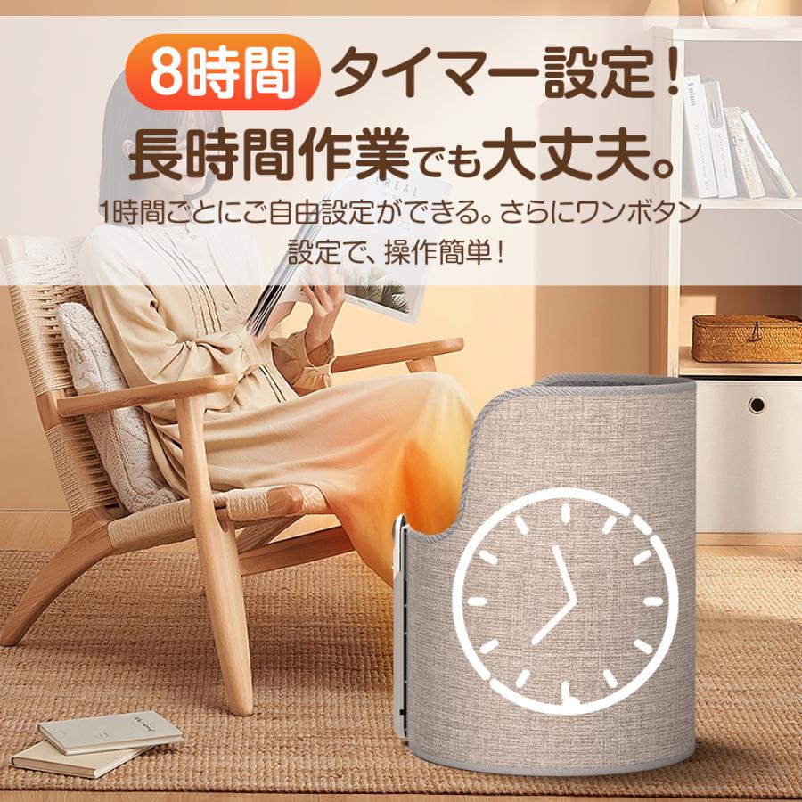 Matakul パネルヒーター 足元 5面 デスク下 遠赤外線 折りたたみ 5段階