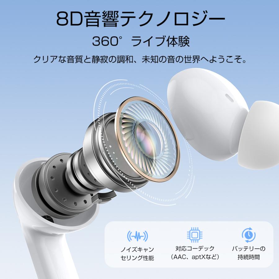 ワイヤレスイヤホン bluetooth 5.4 ワイヤレス イヤホン ノイズ ワイヤレスイヤホン bluetooth 5.4 ワイヤレス イヤホン ノイズ