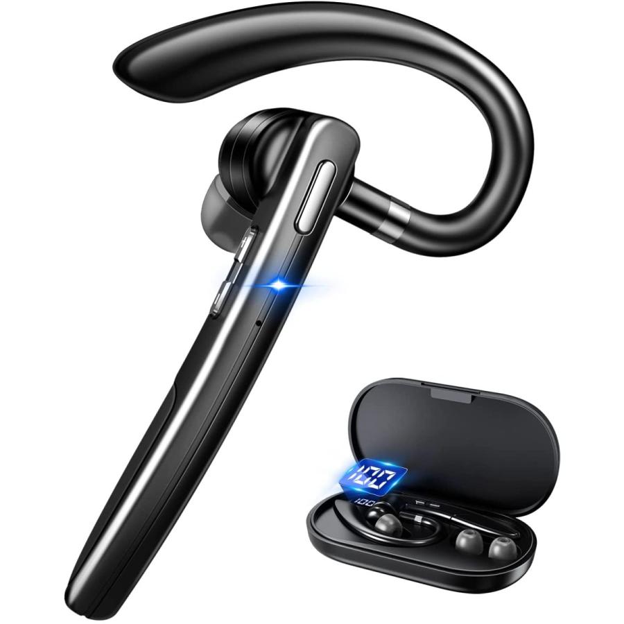 ワイヤレスイヤホン 片耳 Bluetooth5.1 耳掛け型 ビジネス ワイヤレスイヤホン 片耳 Bluetooth5.1 耳掛け型 ビジネス