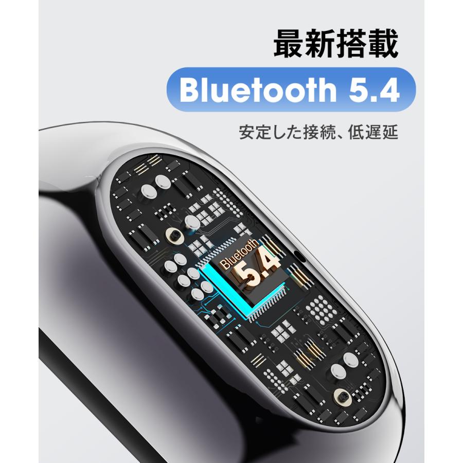 ワイヤレスイヤホン Bluetooth5.4 空気伝導イヤホン 耳掛け式 高音質
