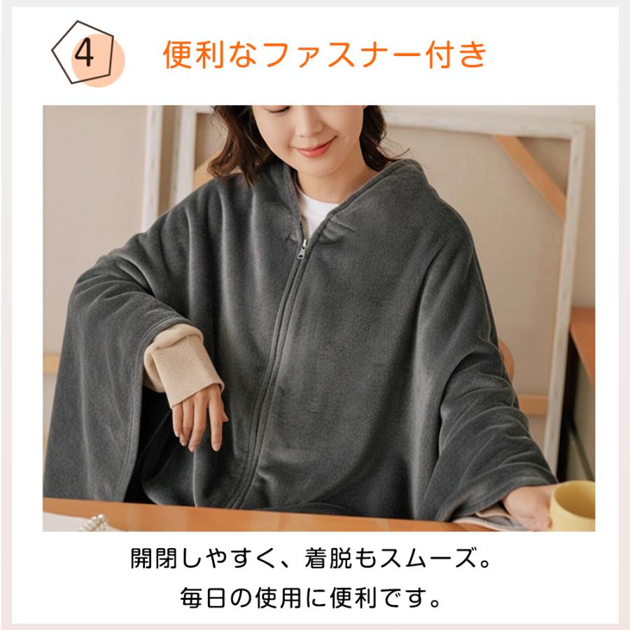 電気毛布 ひざ掛け 肩掛け 敷毛布 ヒーター8枚内蔵 150×80cm 暖かい