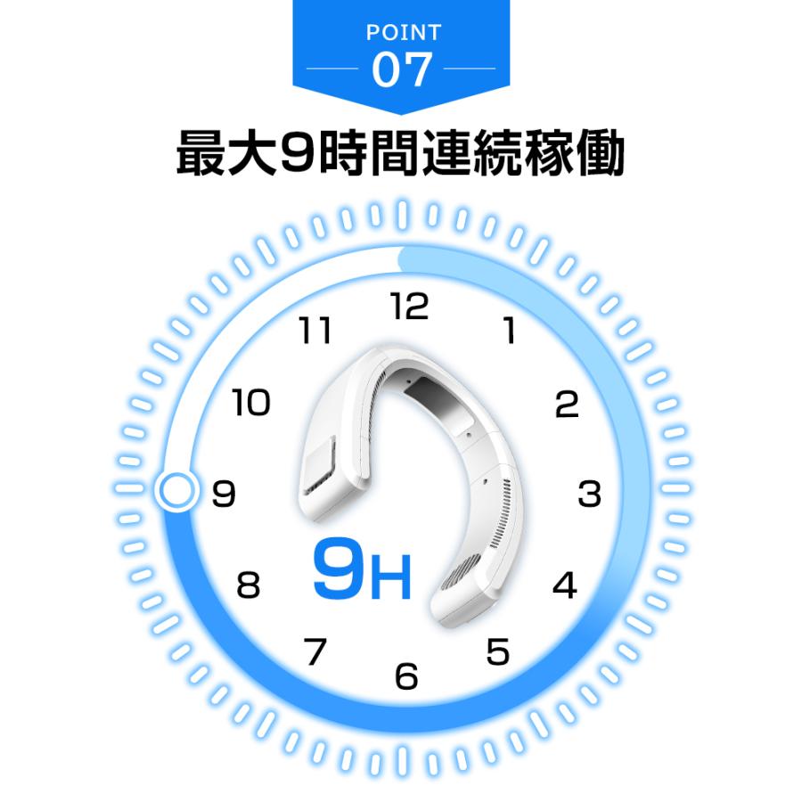 2026最新・1S速冷】 首掛け扇風機 扇風機 ネッククーラー 携帯扇風機