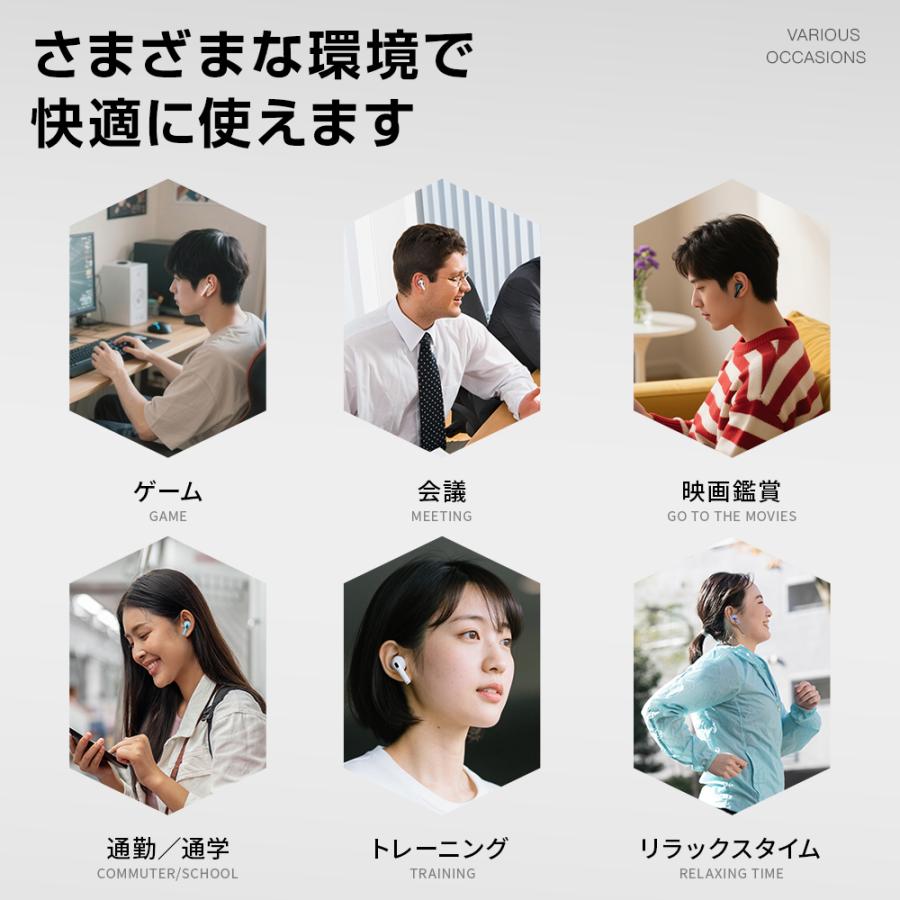 クーポンで2480円】 ワイヤレスイヤホン Bluetooth6.0 イヤホン