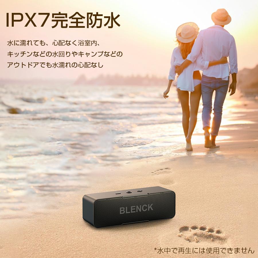 スピーカー Bluetooth ブルートゥース ワイヤレススピーカー 最大48時間連続再生 高音質 スマホ タブレット PC 対応 マイク ハンズフリー 通話｜kukuya｜05