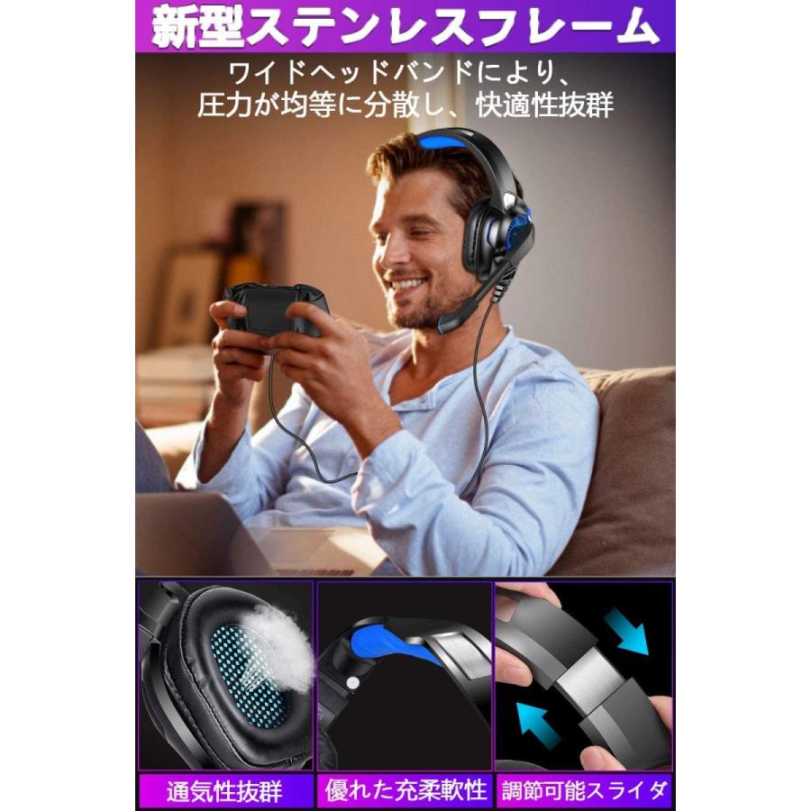 ゲーミングヘッドセット ヘッドホン ps4 ヘッドセット マイク ゲーミングヘッドセット ヘッドホン ps4 ヘッドセット マイク