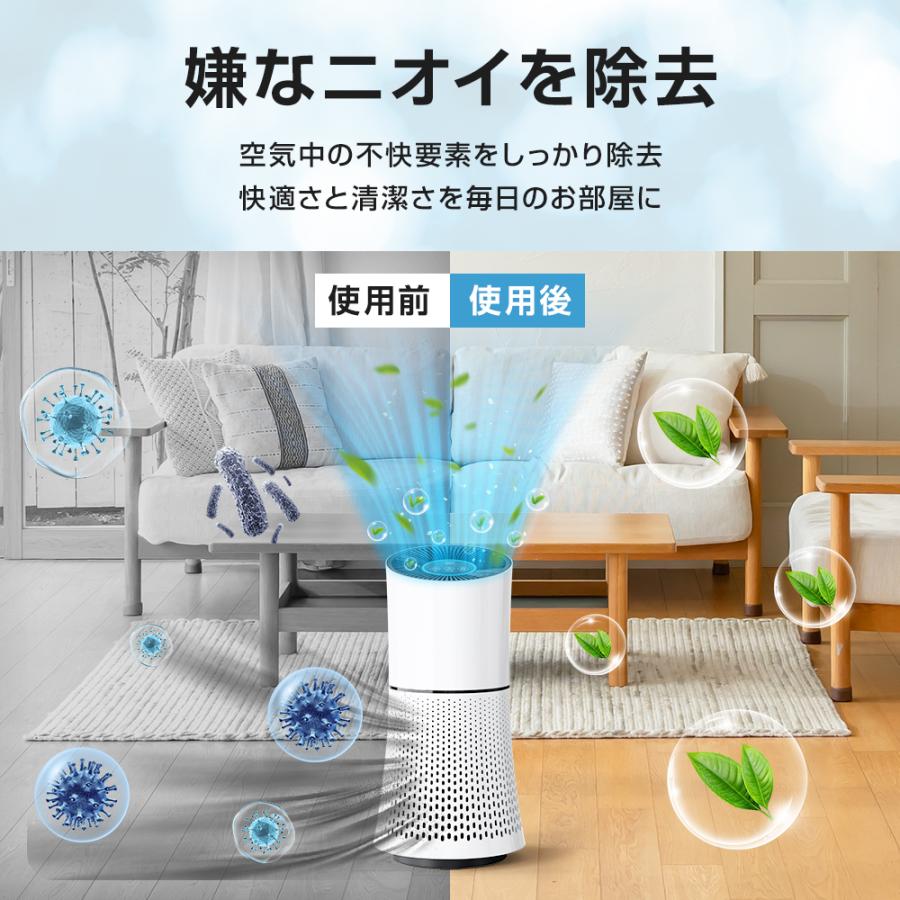 空気清浄機 花粉対策 ウイルス対策 23畳対応 3段階切替 マイナス 空気清浄機 花粉対策 ウイルス対策 23畳対応 3段階切替 マイナス