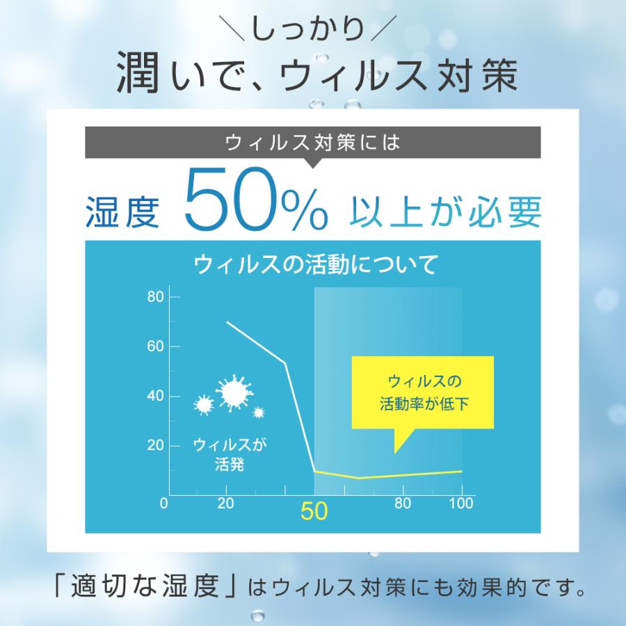 加湿器 大容量 超音波式 8L 卓上 スチーム式 花粉対策 四重除菌