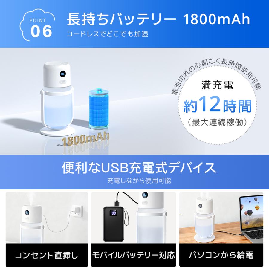 【美品】フロアミストマイナスイオン 噴水 デコレーションライト 加湿器 1-3.jpg