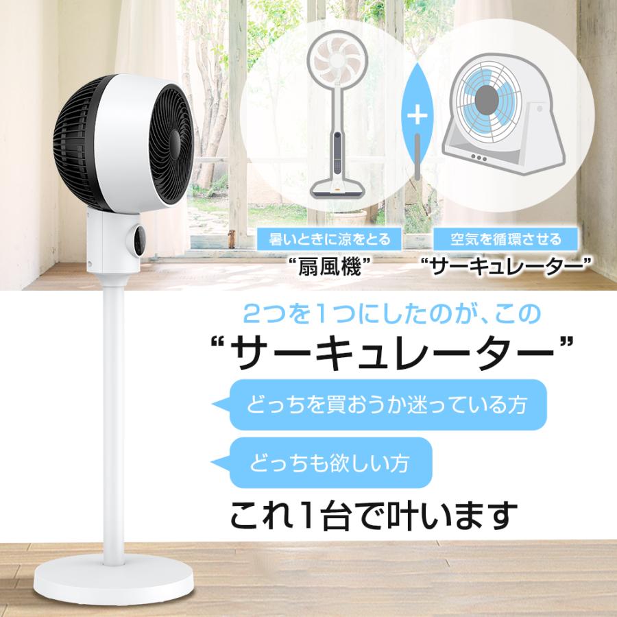 2025最新・人気No.1】 扇風機 リビング サーキュレーター おしゃれ 3D