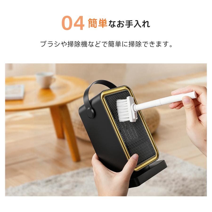 セラミックヒーター 小型 速暖 足元 セラミックファンヒーター 電気