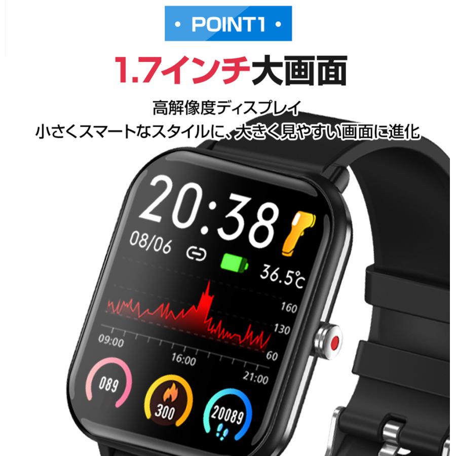本物品質の ❤️ プレゼント スマートウォッチ 健康管理 運動 カメラ