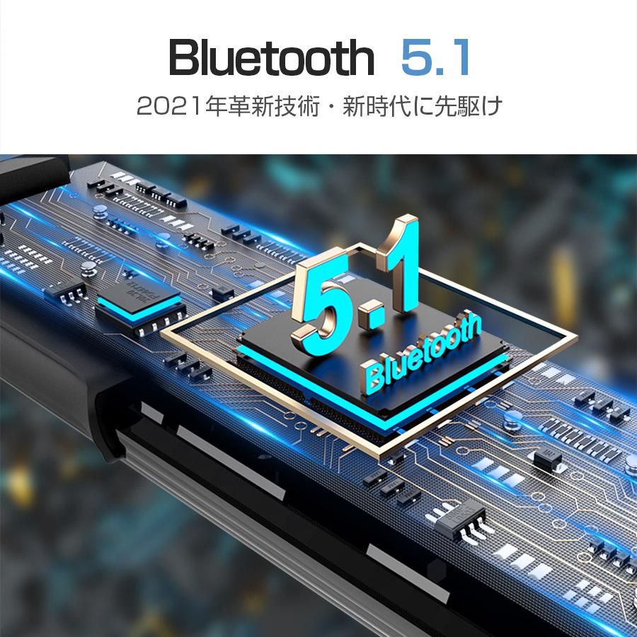 ワイヤレスイヤホン Bluetooth5.1 イヤホン 高音質 18時間連続再生 bluetooth ブルートゥース イヤホン スポーツ iPhone/Android 敬老の日 プレゼント｜kukuya｜05