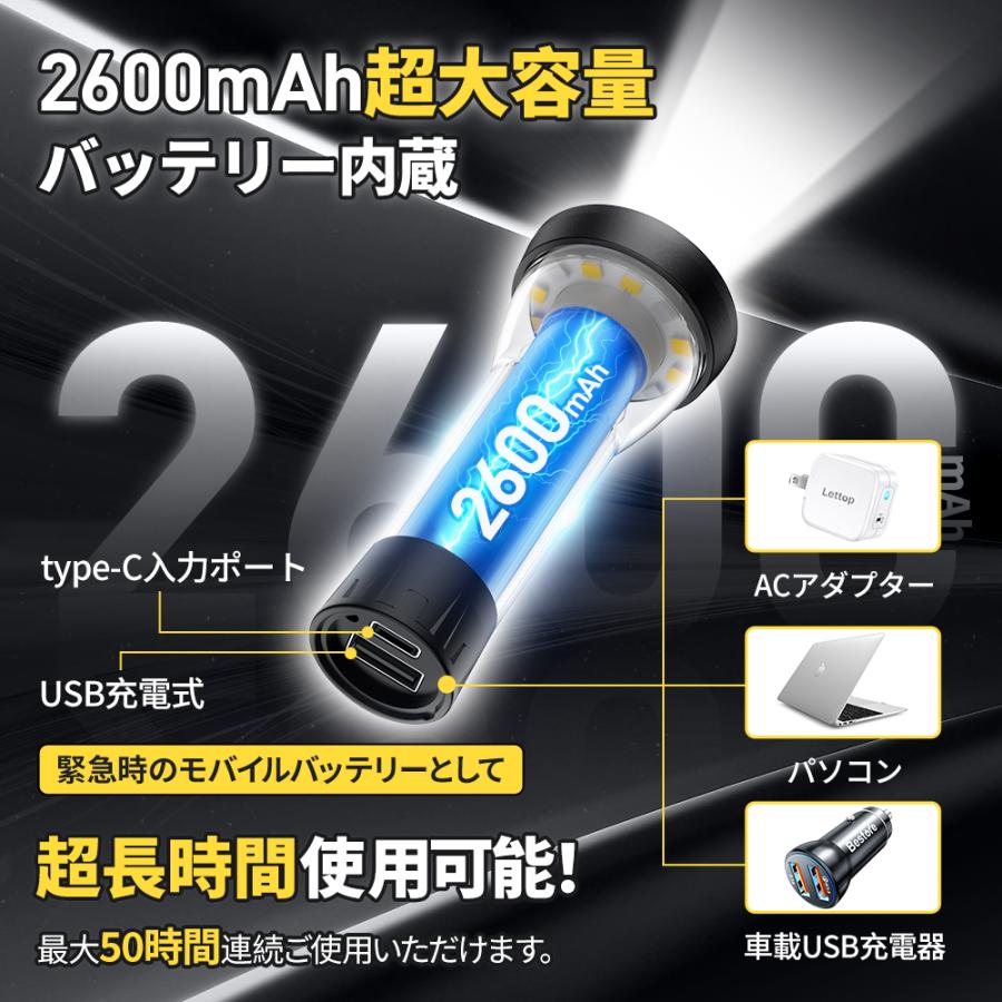 LEDライト キャンプ ランタン 多機能ミニランタン◯★ ランタン led スタンド 充電式 超高輝度 キャンプランタン 多