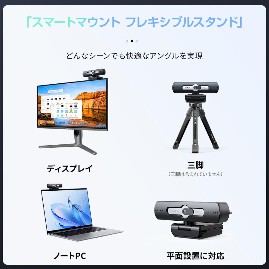 Webカメラ マイク内蔵 フルHD ウェブカメラ 1080P 高画質 PCカメラ 外
